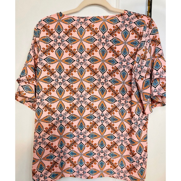 LOFT Patterned Blouse - Picture 2 of 4